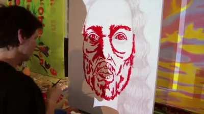 Jim Carrey's paintings