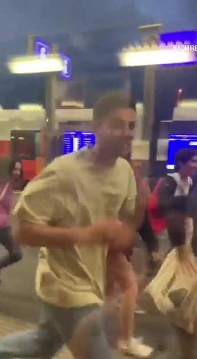 The happiest goodbyes ever