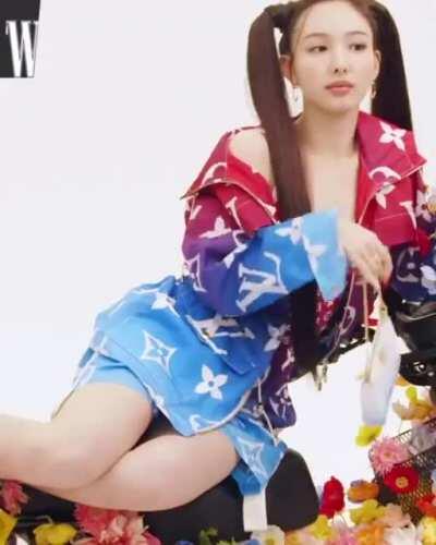 210324 W Korea Instagram Update w/ Nayeon: Behind the scenes photoshoot