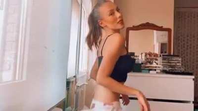 Ester Exposito fancies a couple of healthy cum loads from us