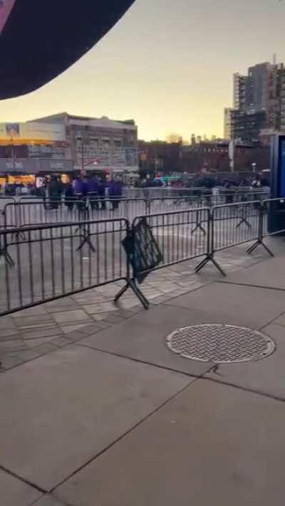 “Black Israelites” amassed around Barclay’s for Kyrie Irving