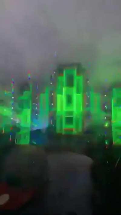 Music Festival Through 3D Glasses