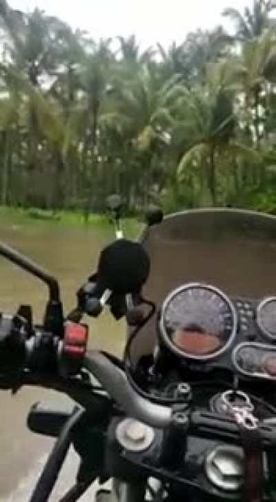 If you can't see the road don't drive on it.