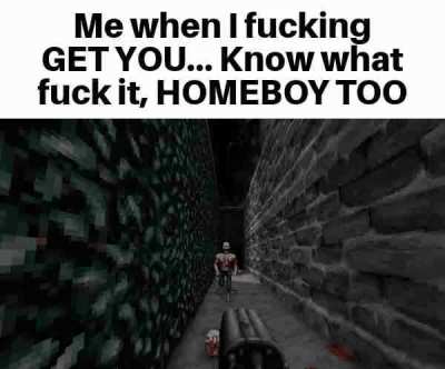 Good, bad, I'm the guy with the gun!