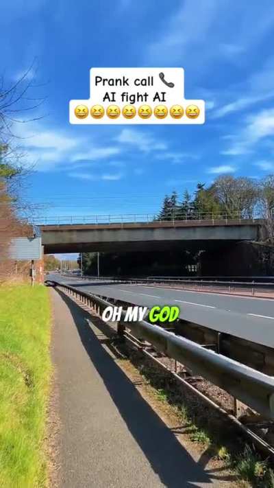 Prank call 🤙 AI fight AI 😂😂😂