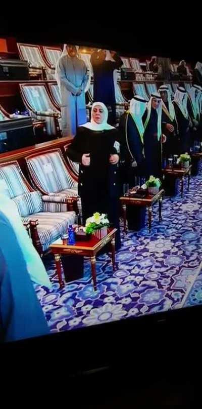 Yesterday during the ceremony of the Crown Prince Cup Final