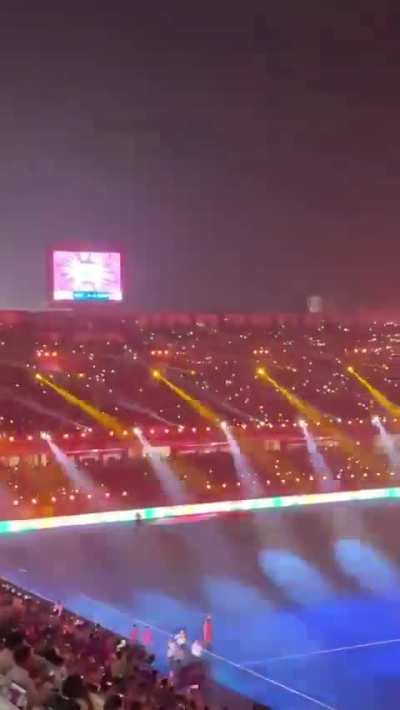 When 25,000 people are more vocal than 1 lakh people on a certain 19 November!