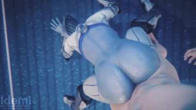 Liara Bent Over [Mass Effect] (Idemi)