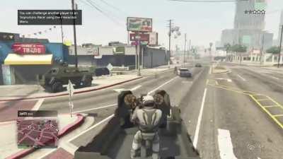 It’s like an action movie