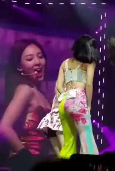 Chaeyoung Son (featuring Dahyun & Momo).