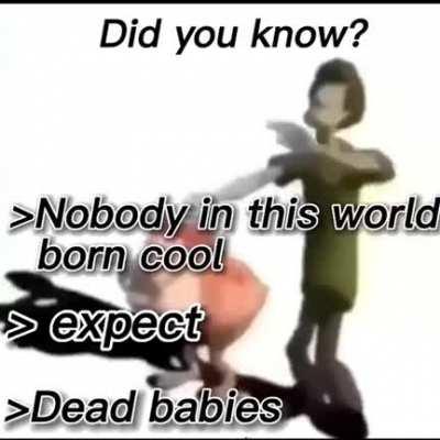 How to be a cool dude.