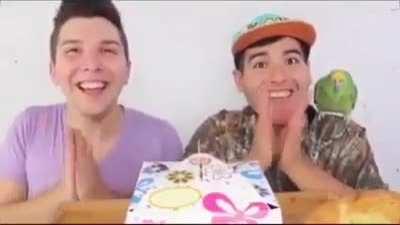 me seeing old photos of younger me happy