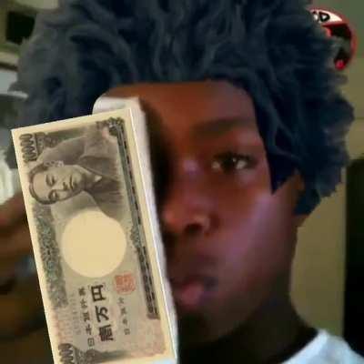 Ichiban took out a wad of cash!