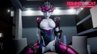 Spider Widowmaker riding (DominotheCat)