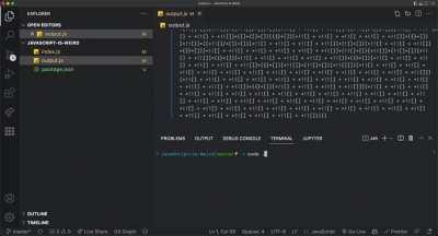 Coding interviews be like: What's the output of the following JavaScript code?