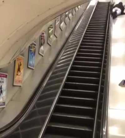 Being an absolute idiot in a public space; Get hurt