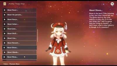 Klee: Everyone is the best! except...