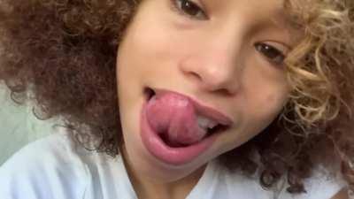 She wants to put her mouth to good use