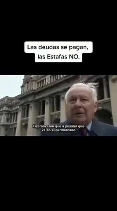 Las Deudas se pagan, las estafas no.