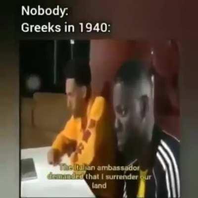 Real greatest Balkan war italiano 🇮🇹(0.1% Balkan) vs gayreeks 🏳️‍🌈🏳️‍⚧️