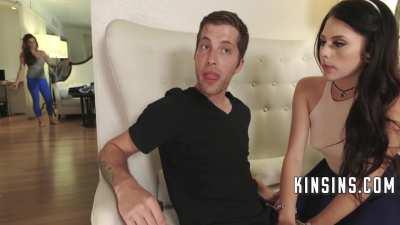 No panties around her brother - Megan Sage