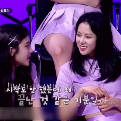 Cute Yujin and Myah moment