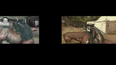 Horse Chase those criminals! (upcoming music video from Sheriff Hardon)