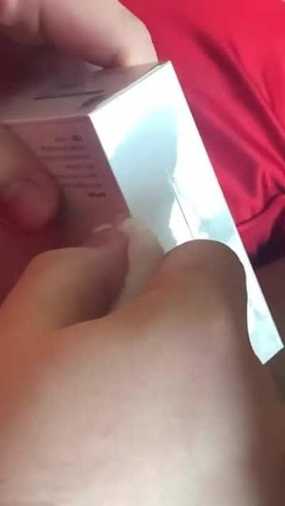 When you need to open a box, who says you need a knife?