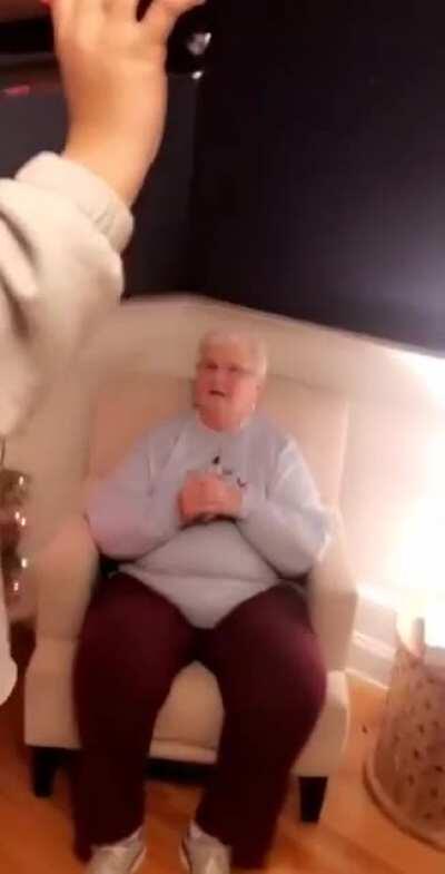 Grandma isn't ready for the new generation