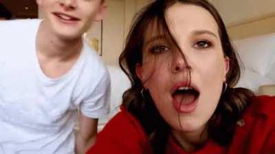 Oh.... My.... GOD that anal was amazing. I'm so stretched and his cum is leaking out. Don't worry, more Millie Fucking is coming. Bye *kisses camera* -Millie Bobby Brown after posting her first time anal on OnlyFans-