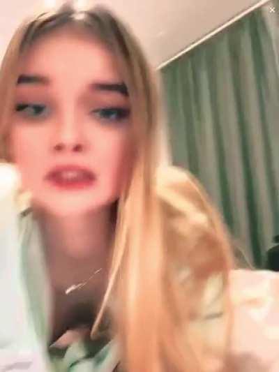 Finally at the end of the live