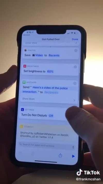 Here is a shortcut for the Apple Shortcuts app on iOS that is extremely useful. I will link the shortcut in the comments