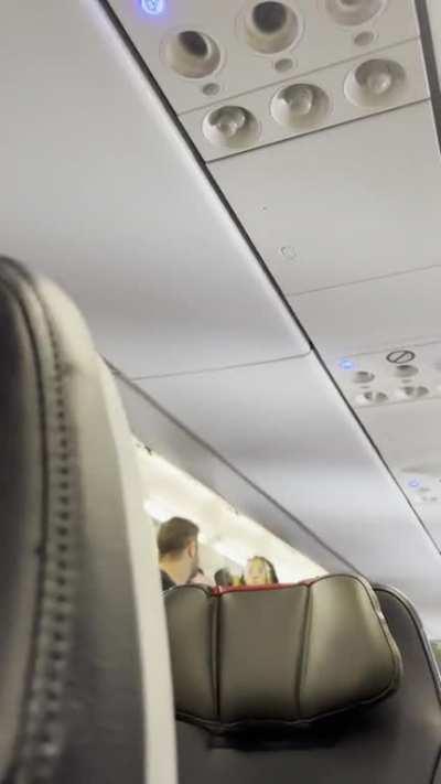 Racist homophobe on a flight from Philadelphia to Dallas harasses the woman sitgting next to him, and then has an epic meltdown when he gets kicked off the plane