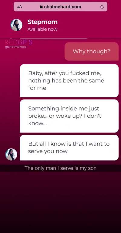 I've become a willing whore for my son, and I love it