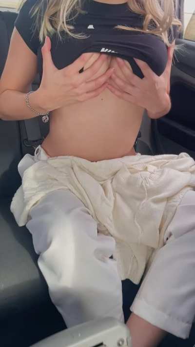 A big reveal of my big natural boobs after gym