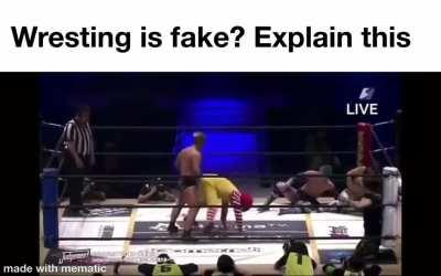 average wrestling match