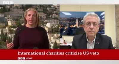BBC’s Anna foster not hiding her already obvious pro Israel bias with her confrontational approach, interruption & interjection with an outright lie on behalf of Israel cuts off the interview with Palestinian Dr. Mustafa Barghouti as he began to reply aft