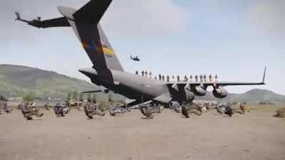 Withdrawal from Afghanistan: Anime version