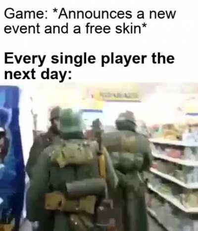 German Wehrmacht soldiers shopping for beer