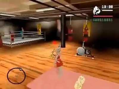 Flandre hits the gym