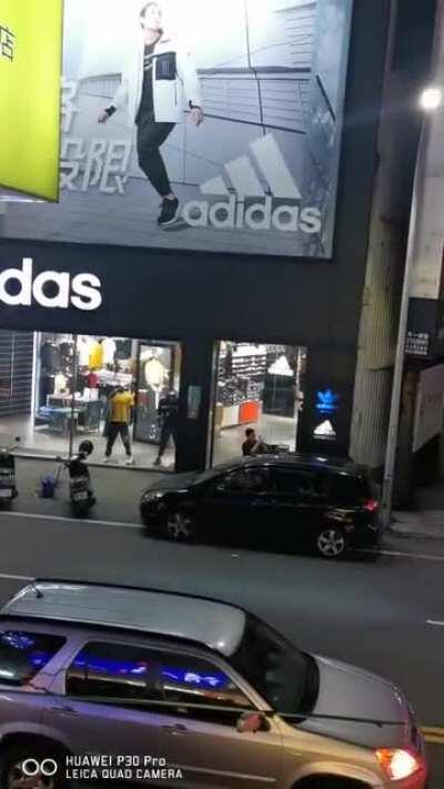 Not the kind of pole dance birthday he had in mind.