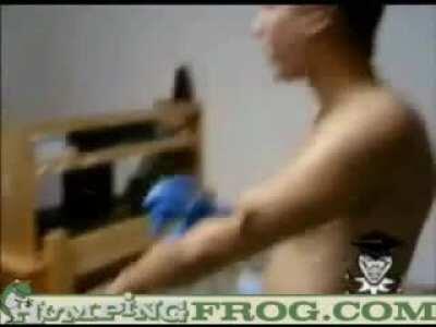 There are fucking scissors sticking out of my fucking arm