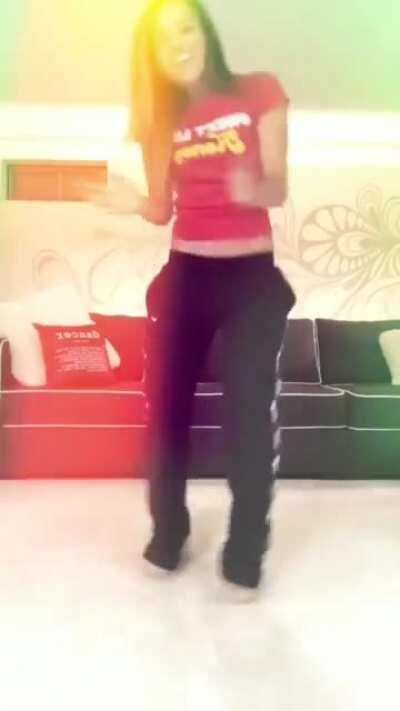 Amy's recent Instagram story dance put together as one