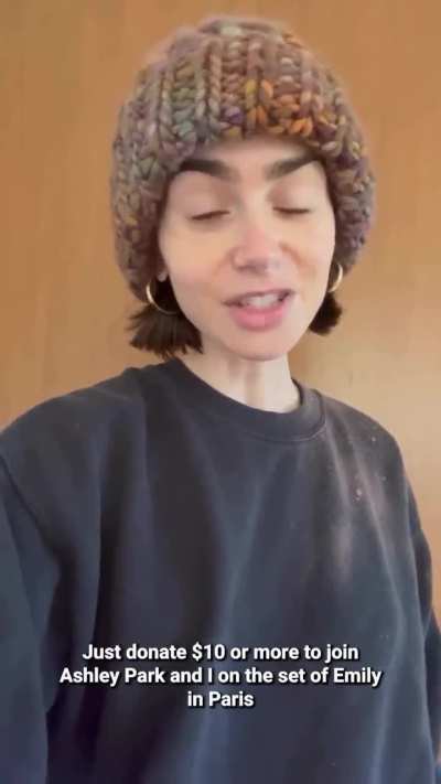 Last chance to donate to the SoCal Fire Fund & win a trip to the Emily in Paris Season 5 set ✨