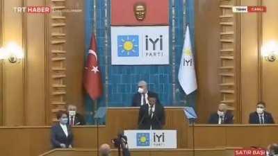 Akşener “Devletin televizyonu takiptedir birazdan yayını keserler” dedi, ve gerşekten TRT yayını kesti ezik korkaklar.