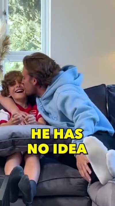 That kid was very confused