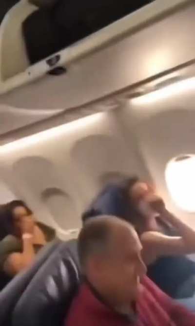 Just picture the rest of that flight…