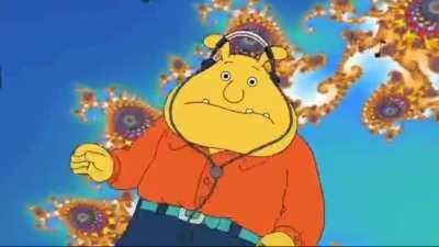 Binky listens to Telescope