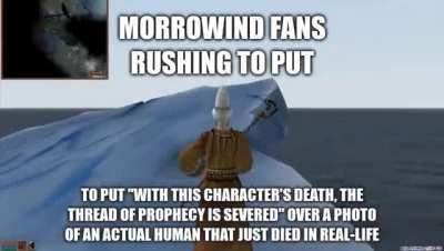 HUMAN DEATH=MORROWIND REFFERENTS?!?!??!?!!?!!!?!?!! 😱😱😱😱