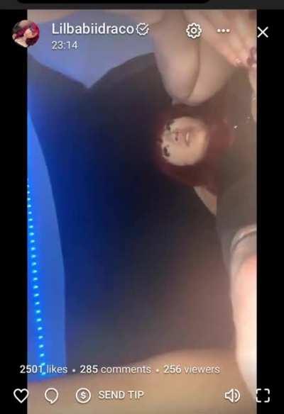 Lilbabiidraco and her not so little bf 🍆🖤